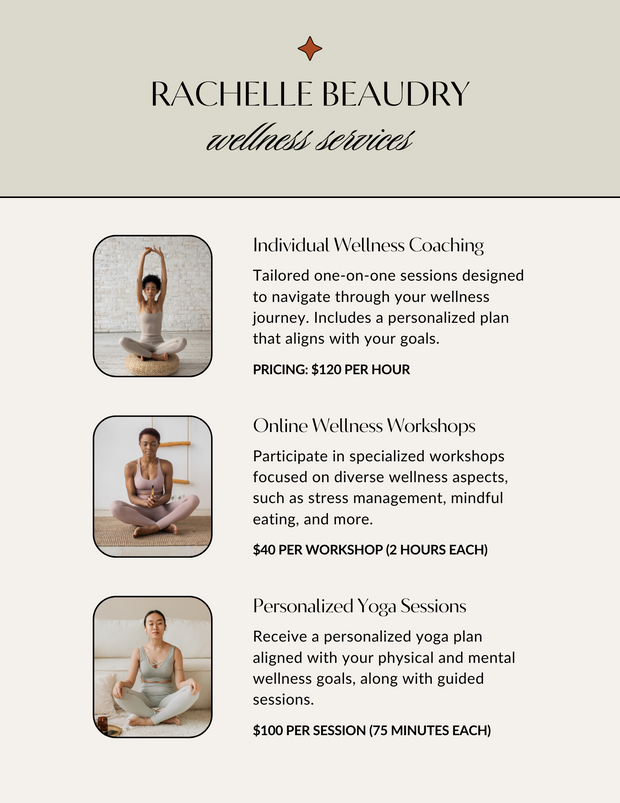 Rachelle Beaudry wellness services