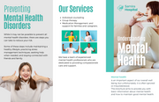 Minimalist Mental Health Trifold Brochure