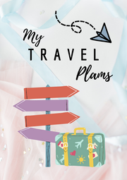 Pastel Itinerary Planner Travel Edition