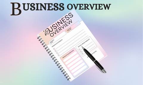 Pastel Pink Gradient Minimalist Business Plan