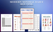 Modern Minimal Daily Routine